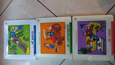 3 Fantastici libri con finestrelle"Si chiama così"