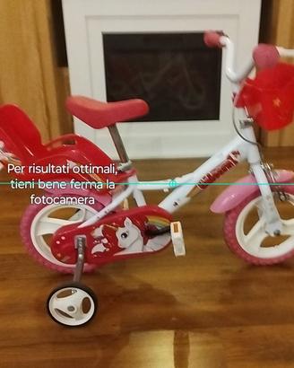 Bicicletta bambina Dino Bikes Unicorn 12"