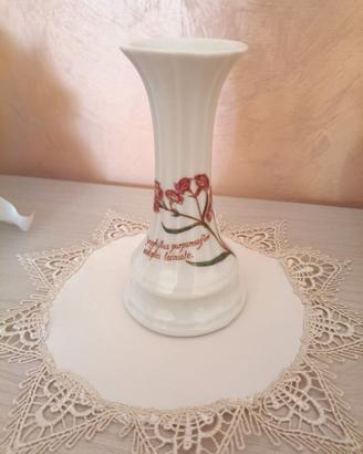 Vecchio vaso bianco ceramica marchiato "Bavaria"