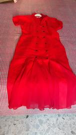 abito in lino e seta anni 80