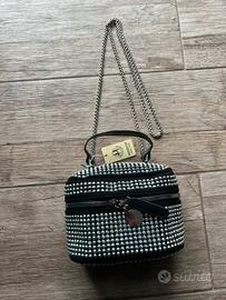 Borsa a Mano e Tracolla con Strass Disco Glam