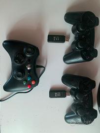 Lotto 3 controller - Xbox 360 originale + 2 pc usb