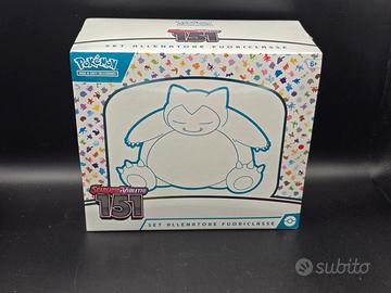 Pokémon ETB 151 Snorlax ITA – Set Allenatore Fuori