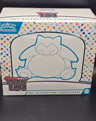 Pokémon ETB 151 Snorlax ITA – Set Allenatore Fuori