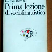 Berruto Prima lezione di sociolinguistica 