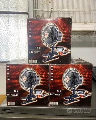 Ventole da auto 12V