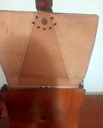 Borsa tracolla vera pelle
