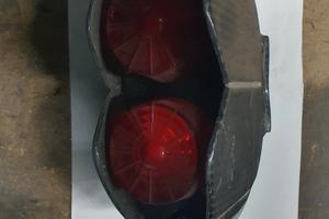 rsv 1000 codino carbonio con fanale