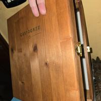 Cassetta in legno porta liquori