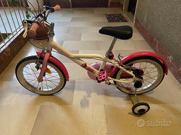 Bici bambina 3-5 anni Btwin 14 POLLICI - Ostia