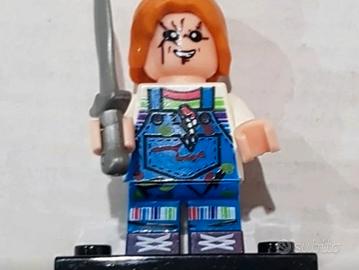 Chucky minifigure tipo Lego