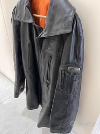 Giaccone storico polizia vintage da collezione