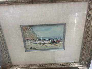 Antonio asturi quadro dipinto