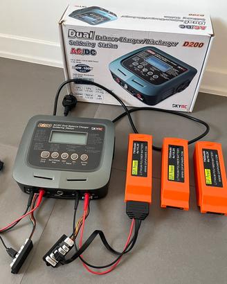 Skyrc D200 con GIfi power per Yuneec H520.
