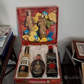 Cassetta di liquori  Vecchia Romagna anni 60/70