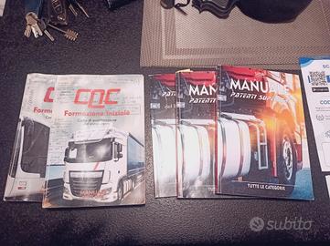 patenti superiori C E CQC libri scuola guida