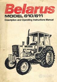 Belarus 610/611 manuale uso manutenzio ricambi