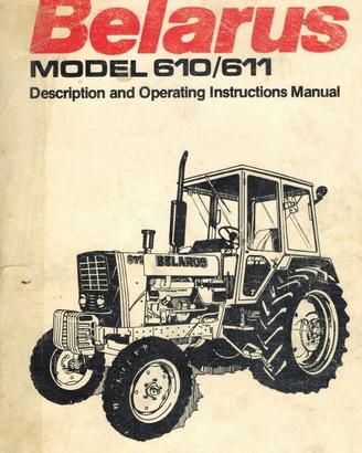 Belarus 610/611 manuale uso manutenzio ricambi