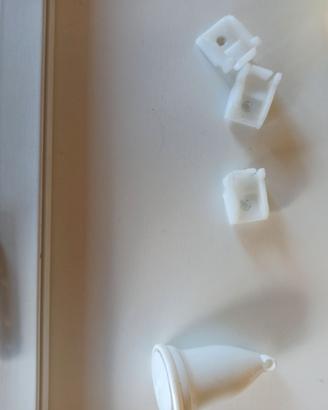 Bastone per tende 1.85 con curva