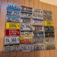 Targhe americane originali