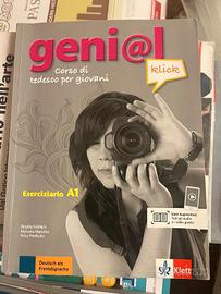 Libro tedesco Liceo "Geni@l klick eserciziario A1"