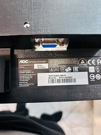 Monitor  pc 18 pollici