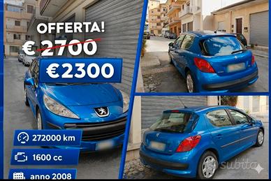 Peugeot 207 – Anno 2008 - 1.6 hdi