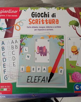 sapientino giochi di scrittura 