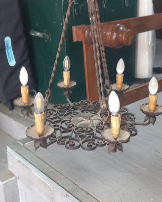 lampadario antico 