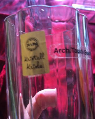 Bicchieri kristal Kriola