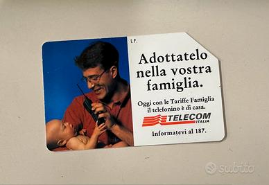 Scheda telefonica rara