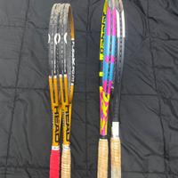 Quattro racchette da tennis