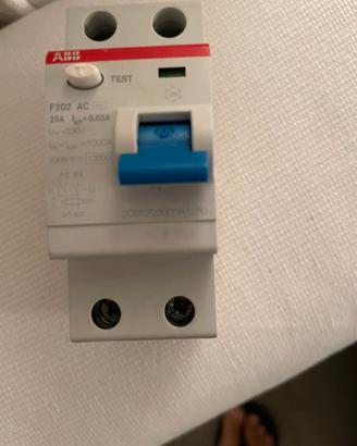 Interruttore differenziale (salvavita) ABB F202 25