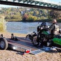 Carrello rimorchio x Harley, BMW transpallet ecc