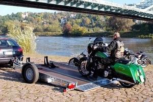 Carrello rimorchio x Harley, BMW transpallet ecc