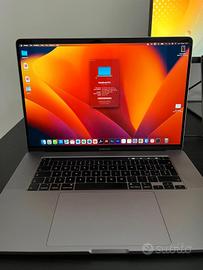 Mac book pro 16 2019