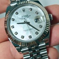 Rolex DJ 41 MOP brilli 126334 jubilee 2022 full