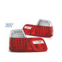 FANALI BMW E46 COUPÉ 99-03 LED ROSSO CROMATO LOOK 