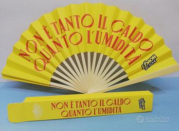 Ventaglio Vintage LEMON SODA Con Scatola Originale