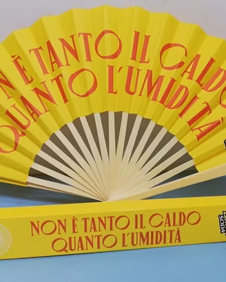 Ventaglio Vintage LEMON SODA Con Scatola Originale