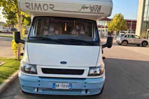camper mansardato posti 7
