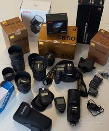 Kit Nikon D850 completo