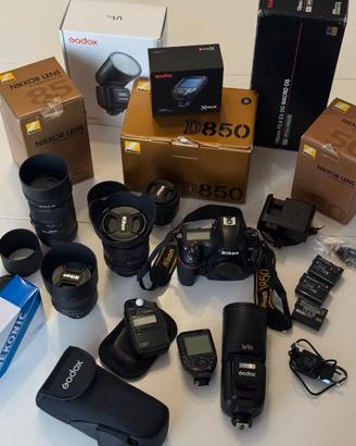 Kit Nikon D850 completo