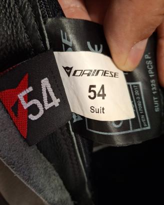 tuta moto intera Dainese