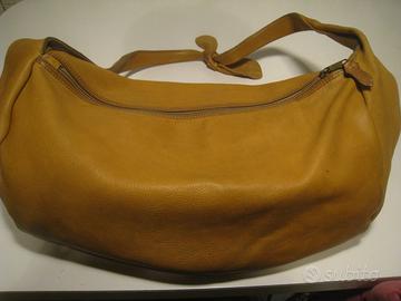 borsa E. Jacono in pelle  a tracolla morbida hobo
