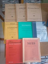 Partiture per flauto traverso (sonate e concerti)