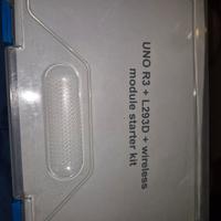 arduino uno r3 + l293d + wireless module starter k