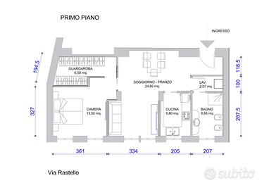 APPARTAMENTO COMPLETAMENTE RISTRUTTURATO via Raste