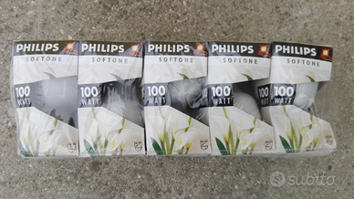 NUOVE Lampadine softone Philips 100W