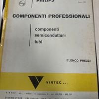 Catalogo Philips 1965 Semiconduttori/Tubi Vintage